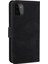 Samsung Galaxy A22 5g (Ab Versiyonu) Için Birleştirme Dikişli Ciltli Pu Deri Kasa Standı Koruyucu Kapak (Yurt Dışından) 3