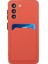 Samsung Galaxy S21+5G-CORAL Için Kart Yuvası ile Yumuşak Tpu Telefon Kılıfı Kapağı (Yurt Dışından) 4
