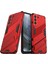Samsung Galaxy S21 Fe-Red Için Kickstand ile Kickstand ile Anti-Cratch Pc+Tpu Hybrıd Telefon Geri Dikkat Vaka Şok Geçirmez Kapak (Yurt Dışından) 2