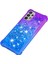 Samsung Galaxy A32 4g (Ab Versiyonu) Için Parıltılı Hareket Eden ve Şok Geçirmez Benzersiz Gradyan Renkli Telefon Kasası -Purple/mavi (Yurt Dışından) 4