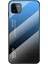 Samsung Galaxy A22 5g (Ab Versiyonu) Için Iyi Korunmuş Önleme Önleyici Temperli Cam Gradyan Tasarım Cep Telefonu Geri Kılıf (Yurt Dışından) 1