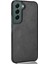 Samsung Galaxy S22 Için 5g Pu Deri Kaplama Litchi Doku Anti-Fall Sabit Pc Telefon Vaka-Black (Yurt Dışından) 3