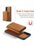 Samsung Galaxy S21 Fe-Brown Için Kickstand ile Çıkarılabilir 2 Arada Sökülebilir 2 Arada Tasarım (Yurt Dışından) 5