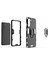 2'si 1 Arada Pc Tpu Cool Guard Hibrid Kapak Samsung Galaxy S21 Fe-Blue Için Yüzük Tutucu Kickstand ile Iyi Korumalı Kılıf (Yurt Dışından) 5