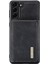 Samsung Galaxy S22 Için 5g Destek Kablosuz Şarj Çıkarılabilir 2-1 Direk Cüzdan Manyetik Telefon Case-Black (Yurt Dışından) 2