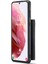 Samsung Galaxy S22 Için 5g Destek Kablosuz Şarj Çıkarılabilir 2-1 Direk Cüzdan Manyetik Telefon Case-Black (Yurt Dışından) 4