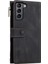 Samsung Galaxy S22+5G Çok Işlevli Fermuar Cep Cüzdanı Standı, Bilek Kayış-Siyah ile Şok Geçirmez Telefon Kasası (Yurt Dışından) 3