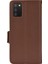 Samsung Galaxy A02S/A03S (164.2 x 75.9 x 9.1mm) Litchi Doku Pu Deri Kılıf Manyetik Toka Stand Cüzdan Tpu Tampon Folio Koruyucu Kapak Kahverengi (Yurt Dışından) 3