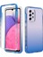 Samsung Galaxy A33 Için 5g Güçlendirilmiş Köşe Şok Emici Telefon Kılıfı Gradyan Tpu+Pc Koruyucu Kapak Sınıf Mavisi (Yurt Dışından) 1