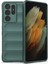 Samsung Galaxy S21 Ultra 5g Için Sağlam Telefon Kılıfı, Dalgalı Koruma Koruma Hassas Kesim Tpu Kapak Yeşil (Yurt Dışından) 1