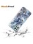 Samsung Galaxy A22 5g (Ab Versiyonu) Yumuşak Tpu Telefon Geri Kapak Imd Mermer Desen Koruyucu Case-Grey (Yurt Dışından) 3