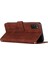 Samsung Galaxy A02S (164.2X75.9X9.1MM) Cilt Dokunuşlu Pu Deri Desresip Heart Yolca Telefon Kılıf Deri Touch Stand Cüzdan Flip Folio Cover-Brown (Yurt Dışından) 5