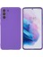 Samsung Galaxy S21+5G Anti-Fall Çift Taraflı Mat Tpu Kılıfı Ultra Ince Cep Telefonu Koruyucu Arka Kapak Morası (Yurt Dışından) 1