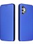 Samsung Galaxy A32 5G/M32 5g-Blue Için Karbon Fiber Deri Otomatik Emici Kasa (Yurt Dışından) 2
