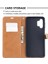 Samsung Galaxy A32 5G/M32 5g Renkli Kesme Kot Cezası Yüzey Cüzdan Deri Deri Telefon Kapak Morası (Yurt Dışından) 3