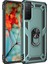 Samsung Galaxy S21 Fe-Dark Green Için Finger Ring Kickstand ile Fall Anti-Fone Hibrid Pc+Tpu+Metal Kılıf Kapağı (Yurt Dışından) 2