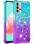 Samsung Galaxy A32 5G/M32 5g-Baby Mavi/mor Için Şok Geçirmez Gradyan ve Tpu Kabuğu (Yurt Dışından) 3