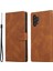 Anti-Drop Fantasy Klasik Deri Kılıf Telefon Stand Samsung Galaxy A32 4g (Ab Versiyonu) -Brown (Yurt Dışından) 1