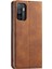 Samsung Galaxy A32 5G/M32 5g-Brown Için Fantasy Serisi Skin Duygu Deri Kılıf (Yurt Dışından) 3