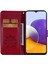 Samsung Galaxy A22 5g (Ab Versiyonu) Için Baskı Çiçek Baykuşu Desen Standı Telefon Deri Cüzdan Kapağı (Yurt Dışından) 4