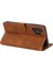 Anti-Drop Fantasy Klasik Deri Kılıf Telefon Stand Samsung Galaxy A32 4g (Ab Versiyonu) -Brown (Yurt Dışından) 5
