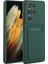 Samsung Galaxy S22 Ultra 5g Yumuşak Tpu Için Kart Tutucu-Dark Yeşil ile Kamera Koruma Kapağı (Yurt Dışından) 1