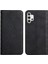 Sonbahar Anti Geometrik Desen Manyetik Deri Telefon Kılıfı Samsung Galaxy A32 5G/M32 5g-Black Için (Yurt Dışından) 1