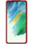 Samsung Galaxy S21 Fe 5G/S21 Fan Edition, 1.8mm Fırçalanmış Yüzey Karbon Fiber Dokusu Yumuşak Arka Koruyucu Kapak Kırmızısı Için Isı Dağılması Tpu Kasası (Yurt Dışından) 2
