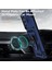 Samsung Galaxy S22+5G Slayt Kamera Koruyucusu Pc+Tpu Hibrid Kılıf Yüzüğü Kickstand Telefon Kapak-Blue (Yurt Dışından) 3