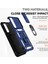 Samsung Galaxy S22+5G Slayt Kamera Koruyucusu Pc+Tpu Hibrid Kılıf Yüzüğü Kickstand Telefon Kapak-Blue (Yurt Dışından) 4