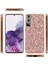 Samsung Galaxy S21 Fe 5g/galaxy S21 Fan Edition Elektraplatma Tpu Tampon+Sert Pc Geri Glitter Kapak Şok Geçirmez Moda Koruyucu Vaka-Silver (Yurt Dışından) 5
