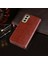 Samsung Galaxy S21 Fe 5g Şok Geçirmez Çılgın At Dokusu Koruyucu Kapak Pu Deri+Tpu Stand Cüzdan Telefon Case Sky Mavi (Yurt Dışından) 5