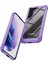 Samsung Galaxy S22+5G Için Cep Telefonu Kılıfı, Scratch-Dayanıklı Pc+Tpu Hibrit Koruyucu Kapak Kılıfı Kayış-Moral/mor (Yurt Dışından) 2