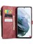 Samsung Galaxy S22+5G Birden Fazla Kart Yuvası Fermuarı Cep Pu Deri Cüzdan Stand Telefon Kasası (Yurt Dışından) 2