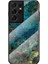 Samsung Galaxy S21 Ultra 5g-Jade Için Mermer Desen Temperli Cam+Pc+Tpu Telefon Kabuğu (Yurt Dışından) 1