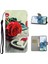 Samsung Galaxy S21 Ultra 5g-Rose Için Pu Deri Cüzdan Stand Telefon Kılıfı (Yurt Dışından) 1