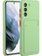 Damla Geçirmez Kart Tutucu Tasarımı Samsung Galaxy S21 Fe-Green Için Esnek Tpu Telefon Kılıfı Kapak (Yurt Dışından) 1