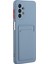 Samsung Galaxy A32 4g-Blue Için Kart Tutucu Kapağı ile Damla Dayanıklı Yumuşak Tpu Telefon Kılıfı (Yurt Dışından) 4