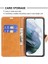 Samsung Galaxy S21 FE/S21 Lite-Mor Için Birleştirme Kot Pantolon Yüzey Deri Telefon Kapağı Cüzdan Standı Çantası (Yurt Dışından) 5