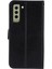 Samsung Galaxy S21 Fe-Black Için Kelebekler ve Çiçek Basılı Deri Cüzdan Stand Tasarım Kılıfı (Yurt Dışından) 3