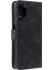 Perçin Dekor Cilt Hissi Ekleyen Deri Cüzdanı Samsung Galaxy A32 4g (Ab Versiyonu) Için Koruyucu Kapak -Black (Yurt Dışından) 4