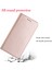 Karbon Fiber Doku Kullanışlı Kayış Manyetik Kapatma Pu Deri Telefon Kılıfı Samsung Galaxy A02S (164.2X75.9X9.1MM) Standı ile -Rose Altın (Yurt Dışından) 4
