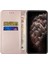 Karbon Fiber Doku Kullanışlı Kayış Manyetik Kapatma Pu Deri Telefon Kılıfı Samsung Galaxy A02S (164.2X75.9X9.1MM) Standı ile -Rose Altın (Yurt Dışından) 5