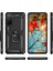 Samsung Galaxy S21 Fe-Black Için Finger Ring Kickstand ile Fall Anti-Fone Hibrid Pc+Tpu+Metal Kılıf Kapağı (Yurt Dışından) 3