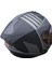 Helmets Fullface Kask Mat Siyah-Gri 2
