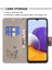 Samsung Galaxy A22 5g (Ab Versiyonu) Için Kelebek Desen Deri Deri Cüzdan Kabuğu Kabuğu (Yurt Dışından) 5