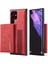 Samsung Galaxy S22 Ultra 5g-Red Için Çıkarılabilir 2'si 1'si Cüzdan Telefon Kılıfı Desteği Kablosuz Şarj Hibrit Telefon Koruyucusu (Yurt Dışından) 1