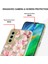 Samsung Galaxy S21 Fe 5g Elektrolatma Imd Iml Cep Telefonu KAPAĞI-HC005 Pink Gardenia Için Çiçek Deseni Tpu Kılıfı (Yurt Dışından) 4