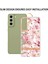 Samsung Galaxy S21 Fe 5g Elektrolatma Imd Iml Cep Telefonu KAPAĞI-HC005 Pink Gardenia Için Çiçek Deseni Tpu Kılıfı (Yurt Dışından) 5