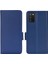 Samsung Galaxy A02S/A03S (164.2 x 75.9 x 9.1mm) Litchi Doku Pu Deri Kılıf Manyetik Toka Stand Cüzdan Tpu Tampon Folio Koruyucu Kapak-Dark Mavi (Yurt Dışından) 1